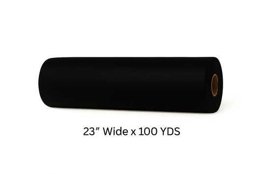 2.5OZ HEAVY CUT-AWAY 23X100 YDS BLACK