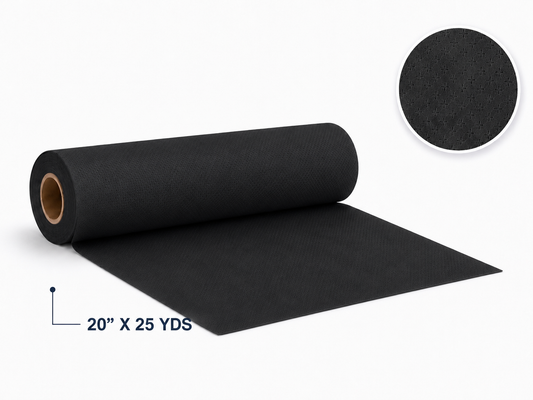 SOFT NYLONMESH 20X25 YDS BLK
