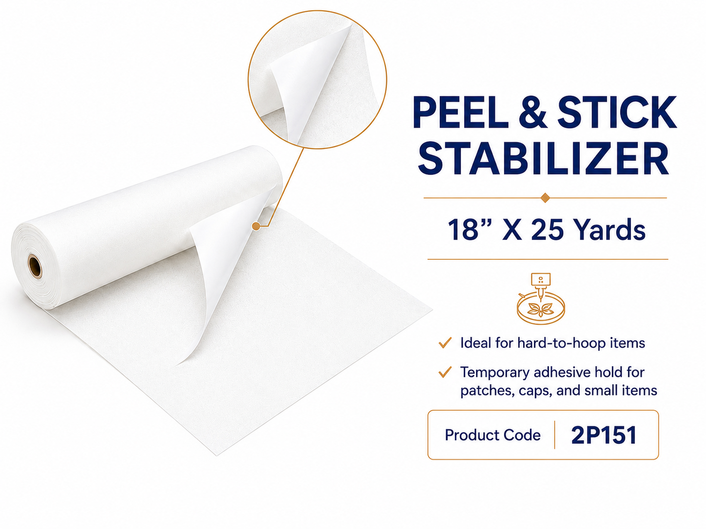 Peel & Stick TEAR-AWAY 18 X25 YDS